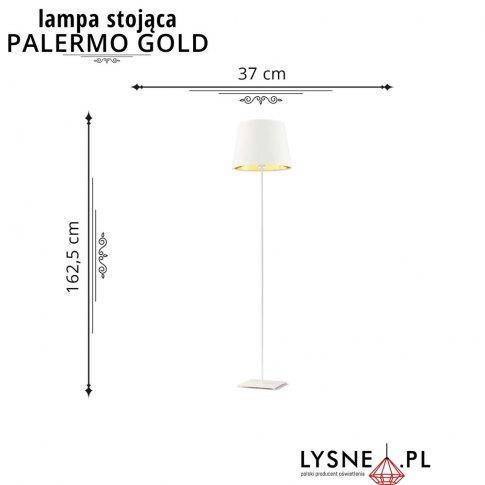 Lampa podłogowa PALERMO GOLD