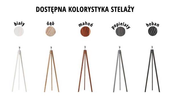 Lampa podłogowa do pokoju dziewczynki Aruba różowy klosz