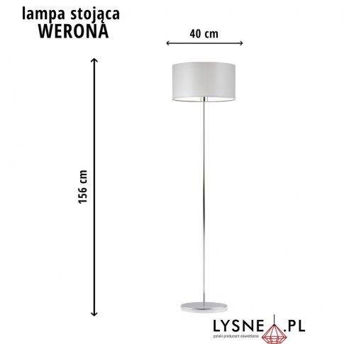 Lampa podłogowa do pokoju dziewczynki i chłopca Werona 