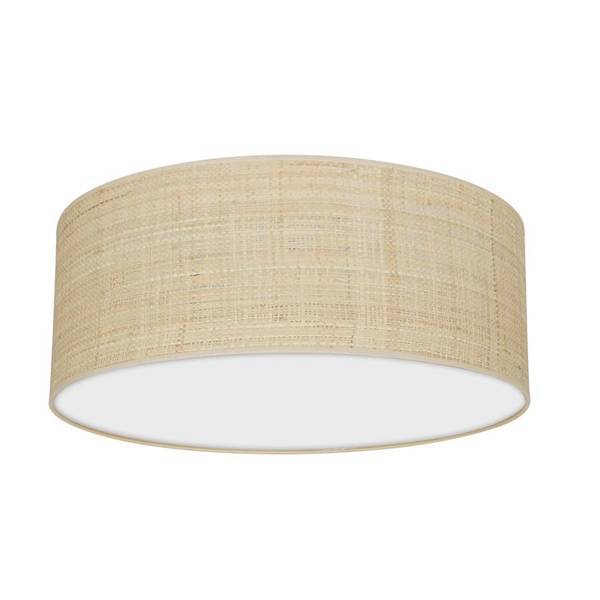 Lampa sufitowa MARSHALL WHITE / RATTAN 2xE27