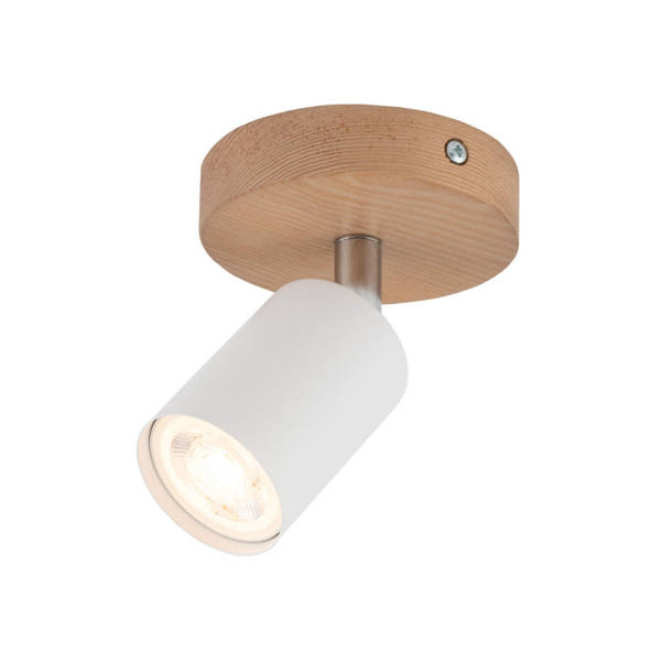 Lampa sufitowa TOP WOOD 3294 1xGU10 biała