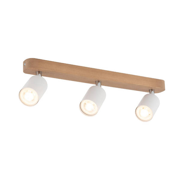 Lampa sufitowa TOP WOOD 3296 3xGU10 biała