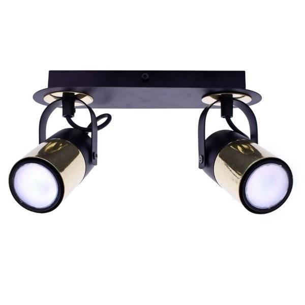 Lampa sufitowa WILSON BLACK 2xGU10 MLP4851