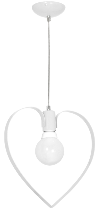 Lampa wisząca AMORE WHITE 1xE27 MLP9950