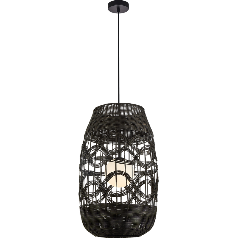 Lampa wisząca ARONA BLACK 1xE14 fi 400