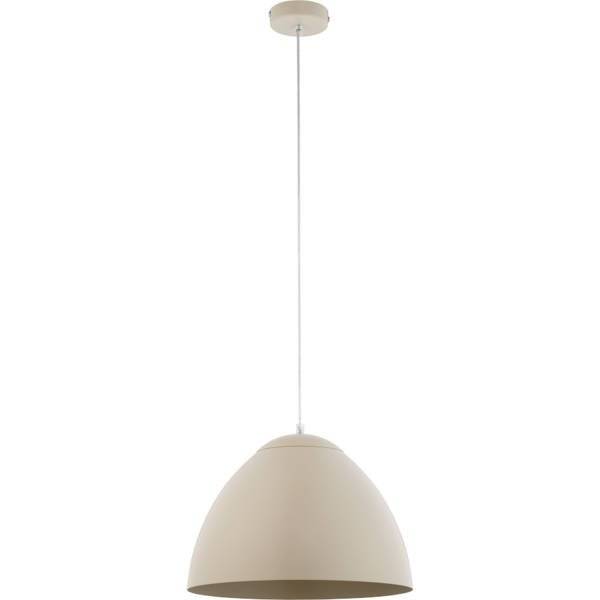 Lampa wisząca FARO 3245 1xE27 beżowa