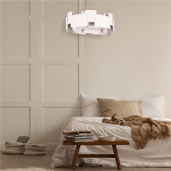 Lampa wisząca TORINO WHITE 24W LED ML6140