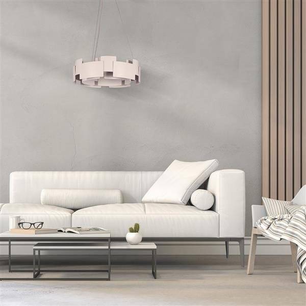 Lampa wisząca TORINO WHITE 24W LED ML6140