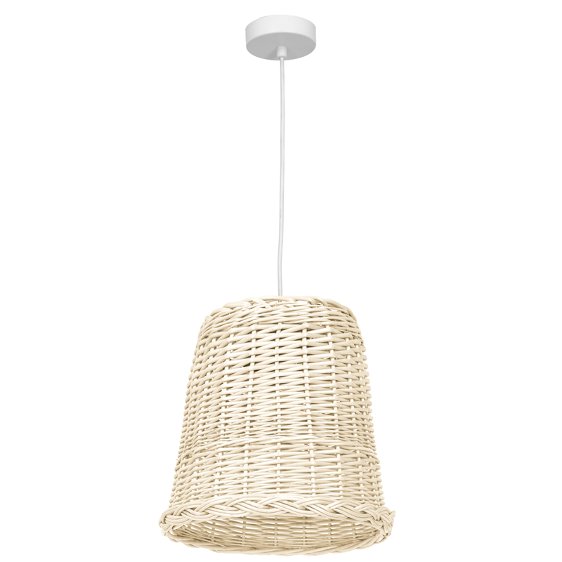 Lampa wisząca VIMINI WHITE 1xE27