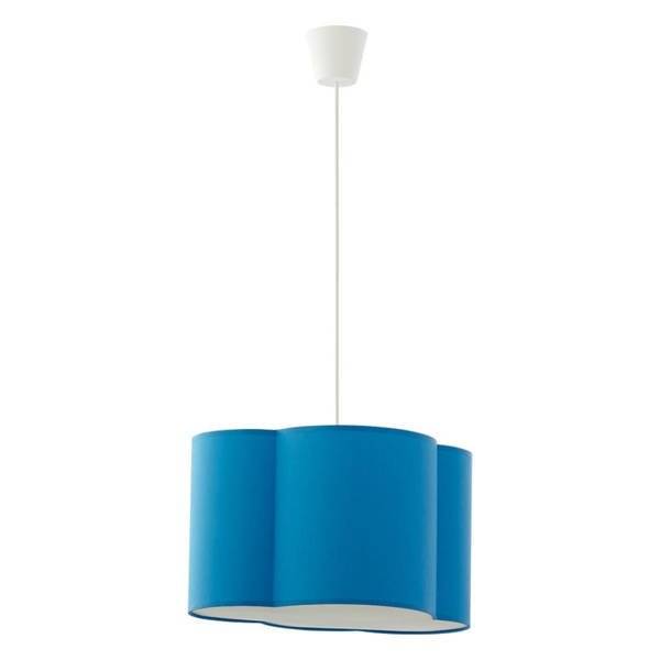 Lampa wisząca dziecięca CLOUD 3362 niebieska 1xE27