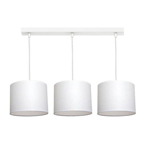 Lampa wisząca z abażurem listwa ADELLA III szer. 62cm [abażur do wyboru]