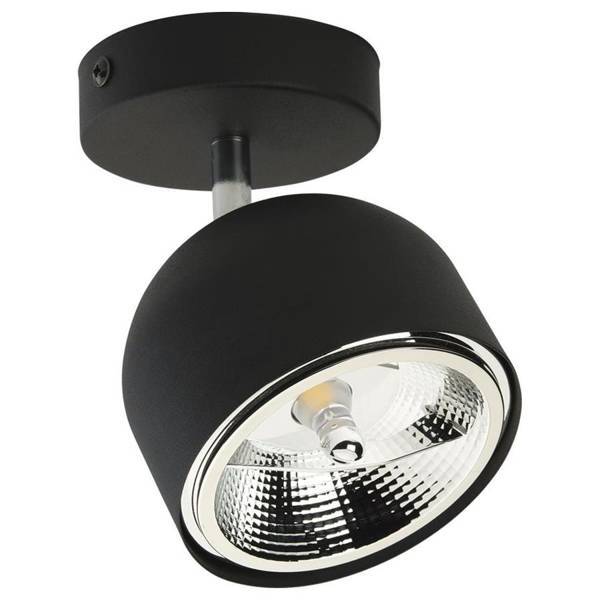 Nowoczesna lampa sufitowa ALTEA 3419 czarna 1xAR111/GU10