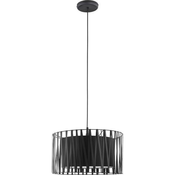 Nowoczesna lampa wisząca HARMONY BLACK 1654 1xE27