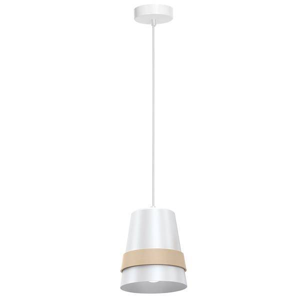 Nowoczesna lampa wisząca VENEZIA WHITE 1xE27 MLP5437