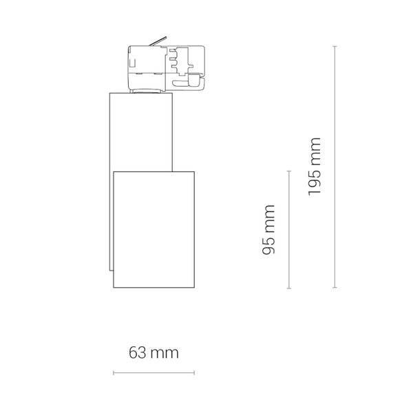 Oprawa oświetleniowa CTLS NEA LED WHITE 20W, 3000K