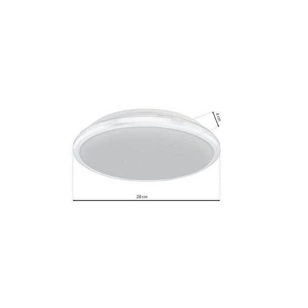 Plafon TERMA WHITE 18W LED Ø280 mm ML6401