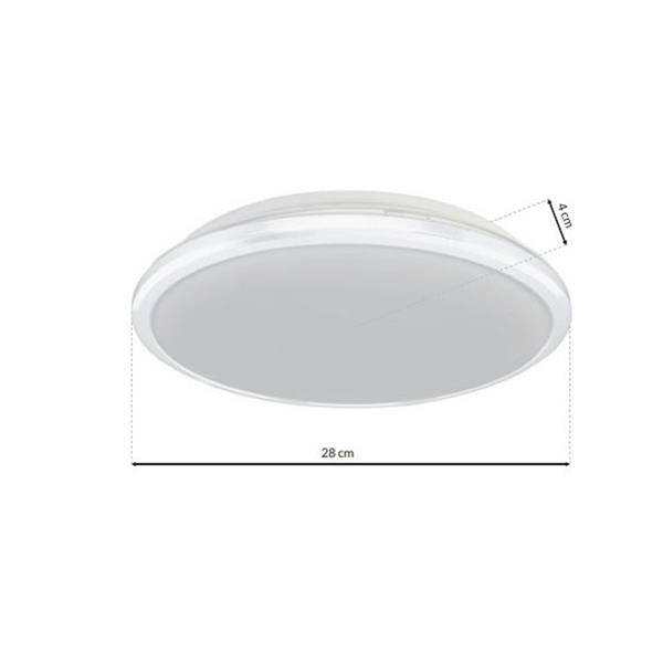 Plafon TERMA WHITE 28W LED Ø360 mm ML6403