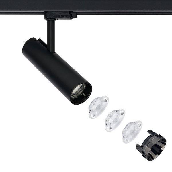 Reflektor do szyny CTLS MILO LED 25W 3000K | czarny