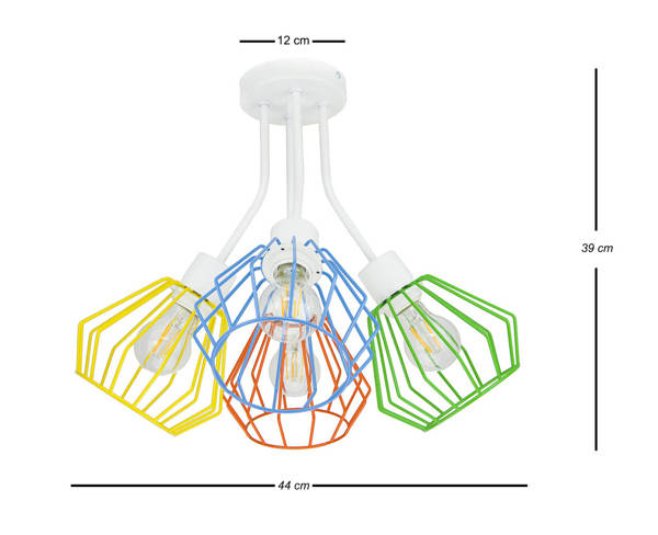 Żyrandol dziecięcy nowoczesny Artemis 4