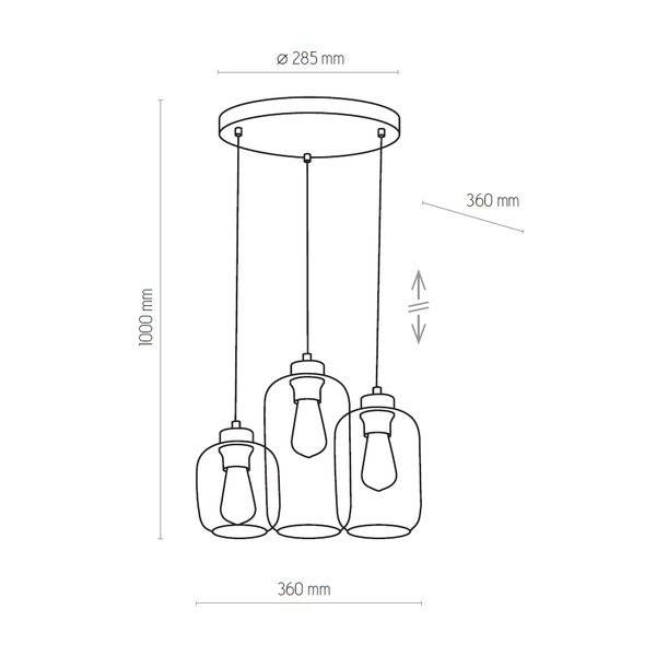 lampa wisząca MARCO