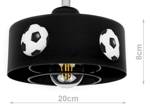 Lampa do pokoju chłopca typu pająk Mundial SP 3