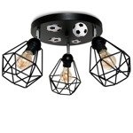 Lampa do pokoju chłopca z motywem piłkarskim Mundial 3