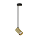 Lampa punktowa natynkowa MONO LONG M 36cm 10W GU10 | mosiądz