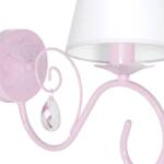 Lampa ścienna do pokoju dziewczynki różowa SARA PINK 1xE14 MLP1050