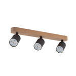 Lampa sufitowa TOP WOOD 3292 3xGU10 czarna