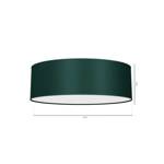 Lampa sufitowa VERDE, MLP7877, Ø50cm, zielona, 3x60W E27