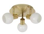 Lampa sufitowa plafon 3X40W E14 mosiądz AVILA 98-07131