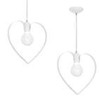 Lampa wisząca AMORE WHITE 1xE27 MLP9950