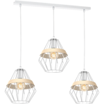 Lampa wisząca INDUSTRIALNA CLIFF WHITE 3xE27 MLP5519