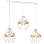 Lampa wisząca INDUSTRIALNA CLIFF WHITE 3xE27 MLP5519