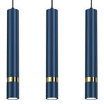 Lampa wisząca JOKER NAVY BLUE/GOLD 3xGU10