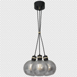 Lampa wisząca SUPEŁ OMEGA BLACK / GOLD MLP6532