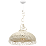 Lampa wisząca VIMINI WHITE 1xE27