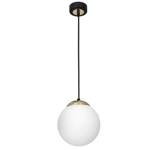 Nowoczesna lampa wisząca SPARTA BLACK / GOLD MLP6495