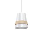 Nowoczesna lampa wisząca VENEZIA WHITE 1xE27 MLP5437