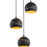 Nowoczesna lampa wisząca YODA BLACK ORBIT 2082 3xE27