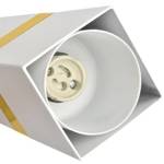 Nowoczesna lampa wisząca listwa VIDAR WHITE/GOLD 3xGU10 MLP6276