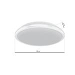 Plafon TERMA WHITE 28W LED Ø360 mm ML6403