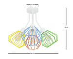 Żyrandol dziecięcy nowoczesny Artemis 4